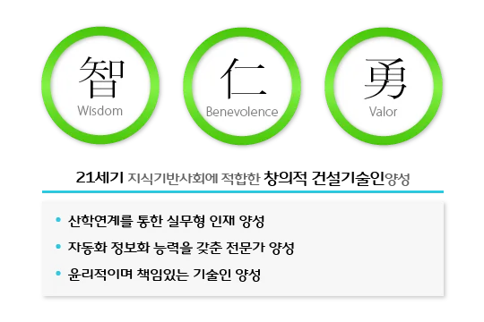 토목건축공학과 교육목표